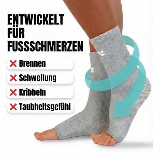 Kompressionssocken aus Bambusfasern