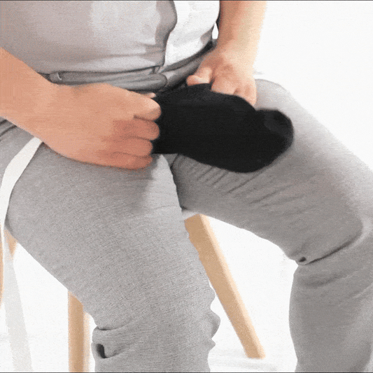 Socken Anziehhelfer ohne Bücken für schmerzfreies Anziehen